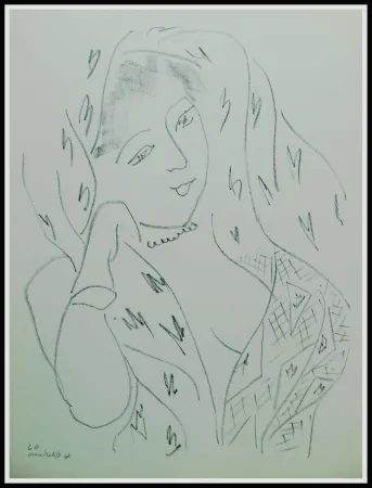 Litografía Matisse (After) - THEMES & VARIATIONS VIII