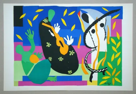 Litografía Matisse (After) - Tristesse du Roi