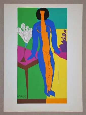 Litografía Matisse (After) - Zulma - 1950
