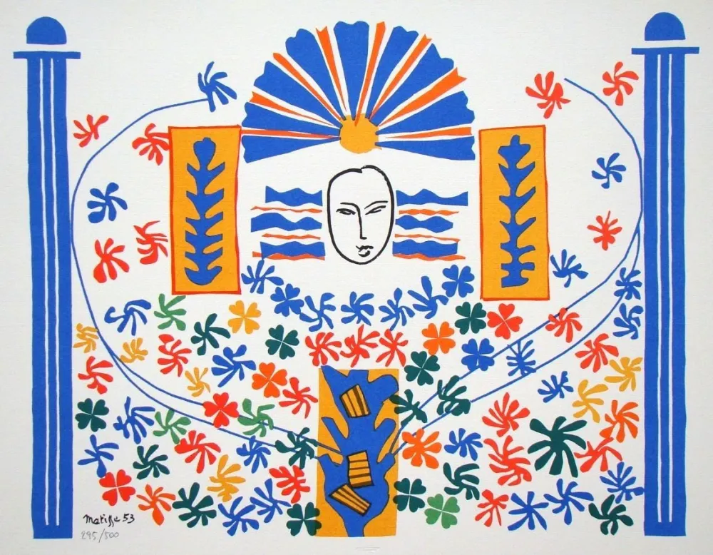 Litografía Matisse - Apollo
