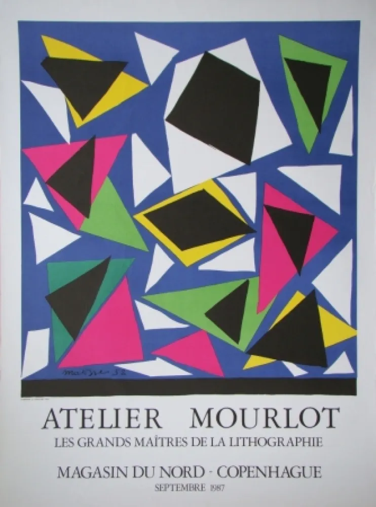 Litografía Matisse - Atelier Mourlot