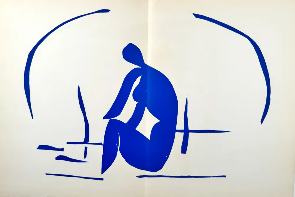 Litografía Matisse - Baigneuse dans les roseaux 