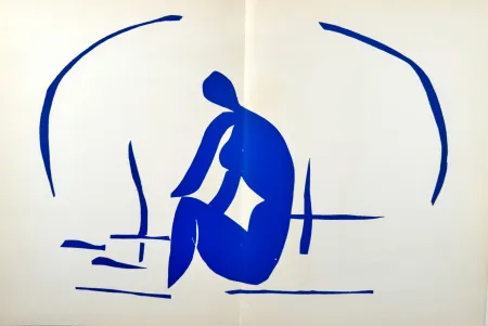 Litografía Matisse - Baigneuse dans les roseaux 