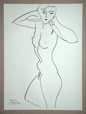 Litografía Matisse - Claude