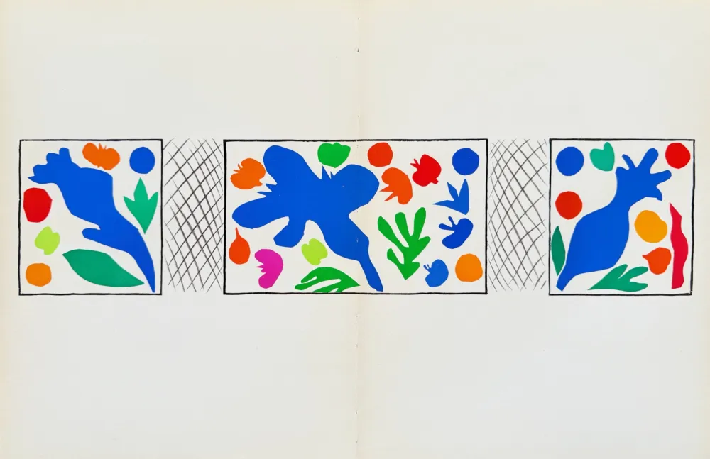 Litografía Matisse - Coquelicots