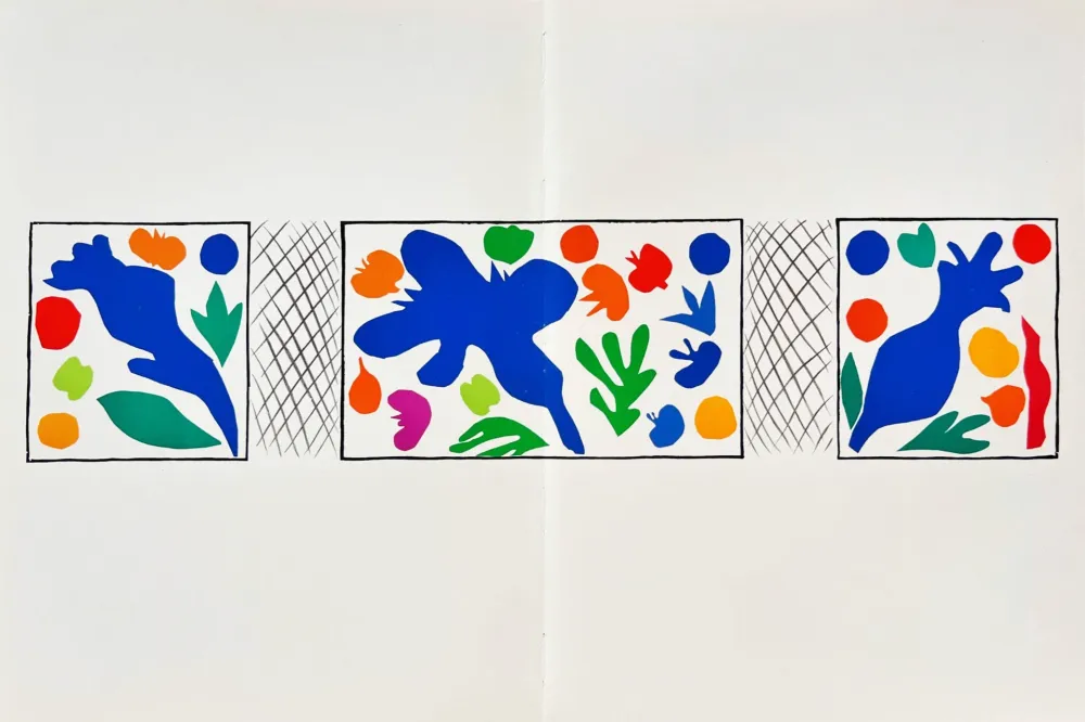 Litografía Matisse - Coquelicots