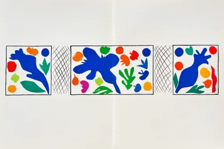 Litografía Matisse - Coquelicots