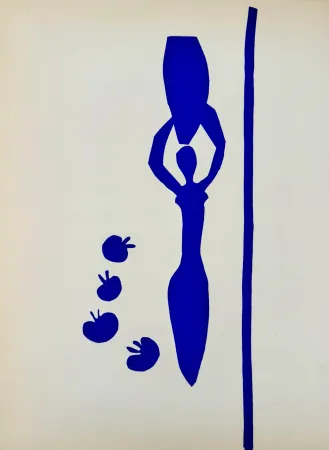 Litografía Matisse - Femme à l'amphore 
