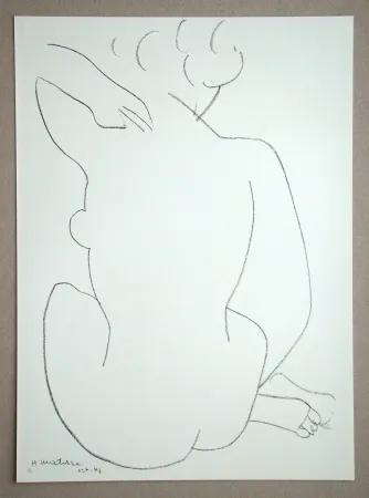 Litografía Matisse - Femme assise