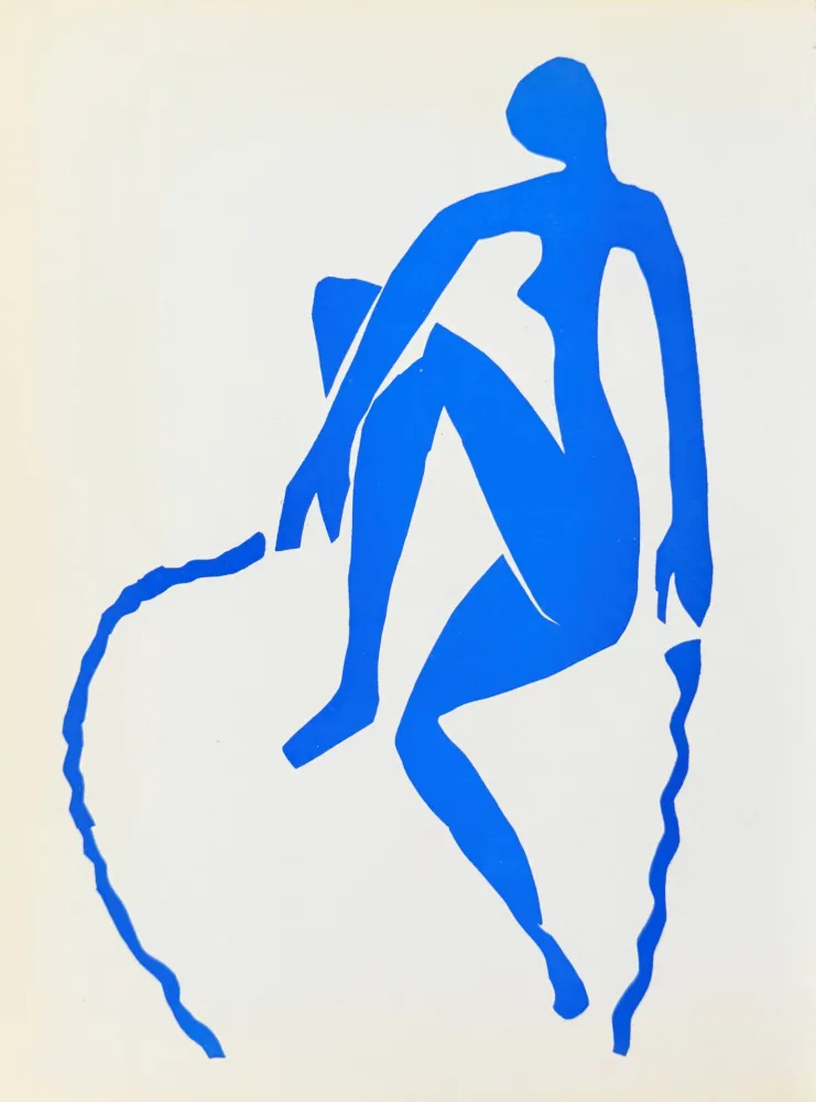 Litografía Matisse - Femme Bleue