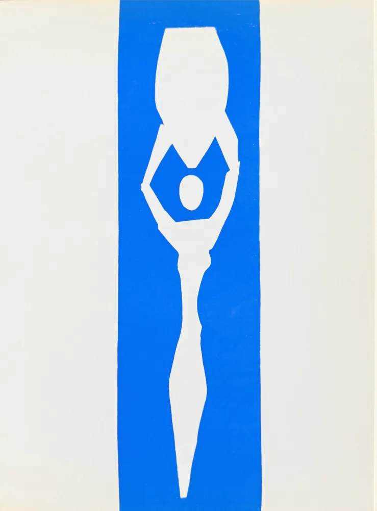 Litografía Matisse - Femme Bleue