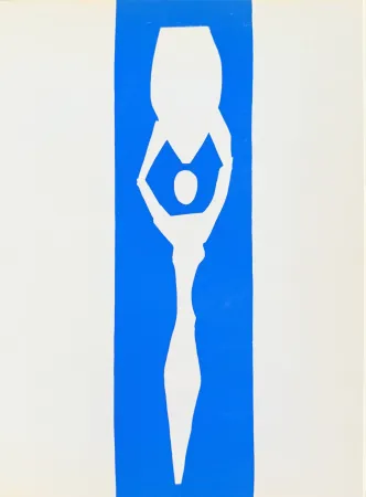 Litografía Matisse - Femme Bleue