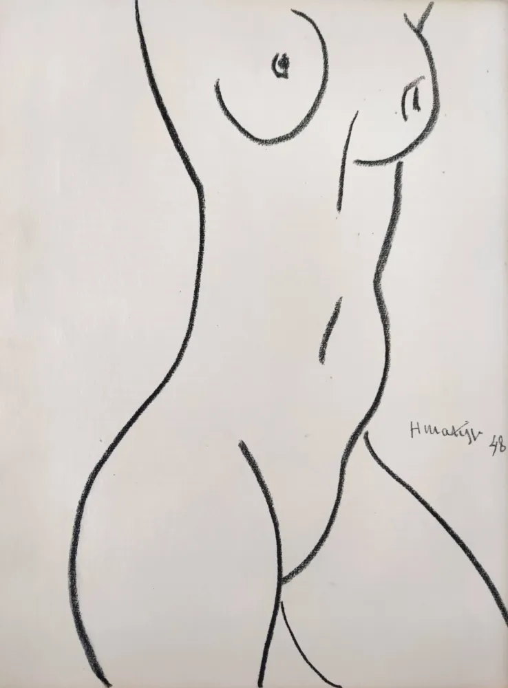 Litografía Matisse - Femme Nu