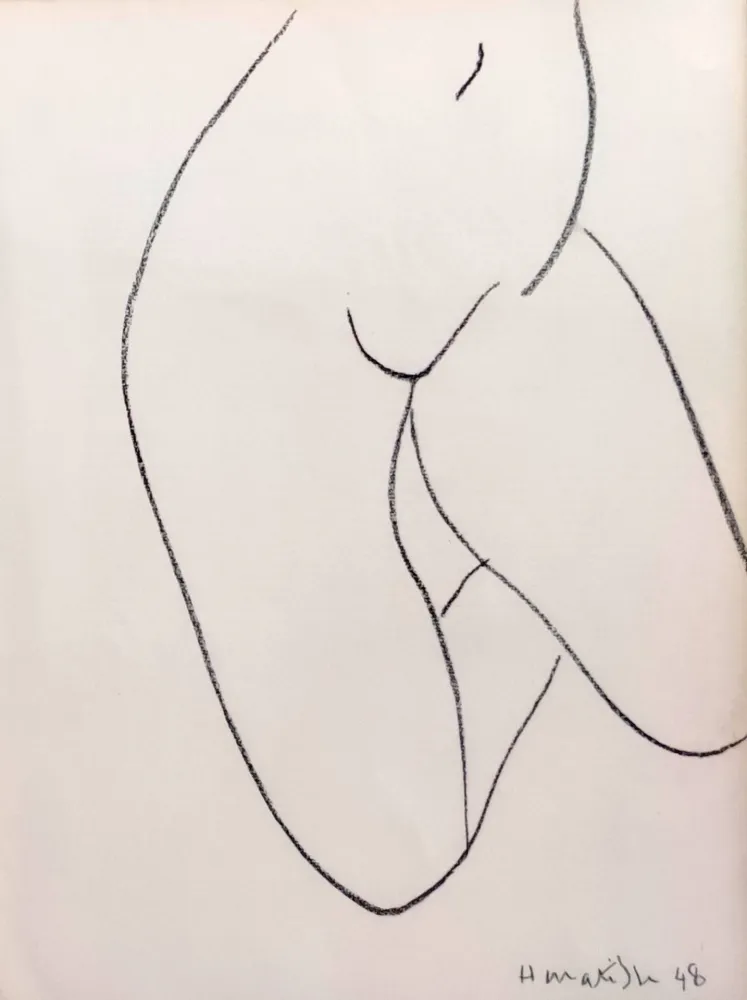 Litografía Matisse - Femme Nu