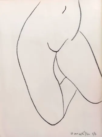 Litografía Matisse - Femme Nu
