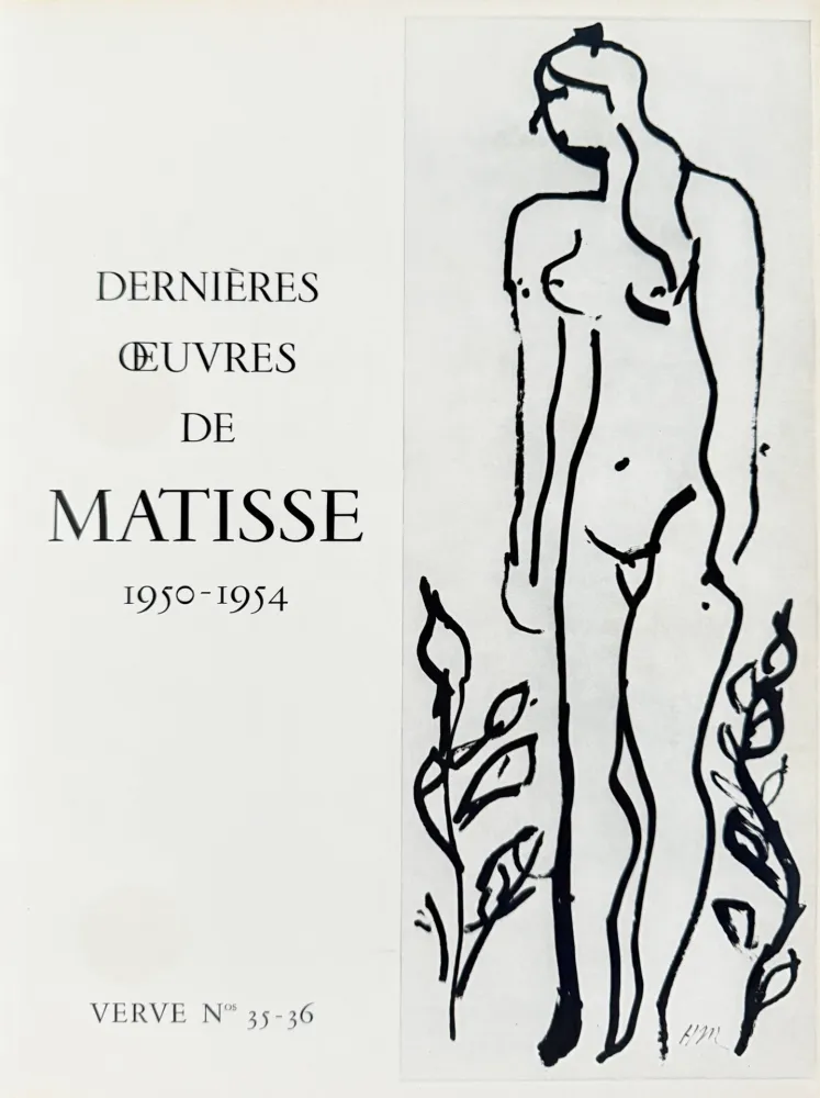 Litografía Matisse - Frontispiece