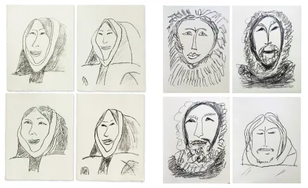 Libro Ilustrado Matisse - G. Duthuit : UNE FÊTE EN CIMMÉRIE (31 lithographies) Tériade 1963