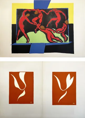 Litografía Matisse - LA DANSE. Lithographie de 1938