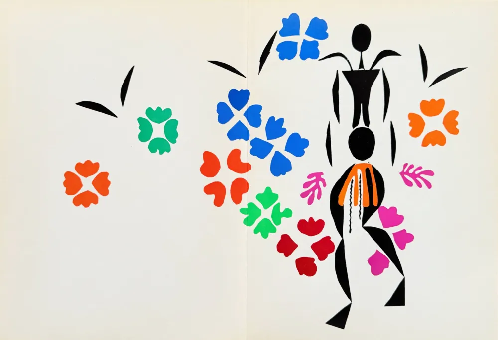 Litografía Matisse - La Négresse