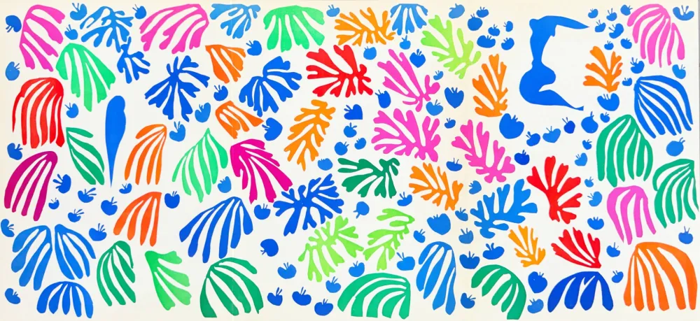 Litografía Matisse - La Perruche et la Sirène