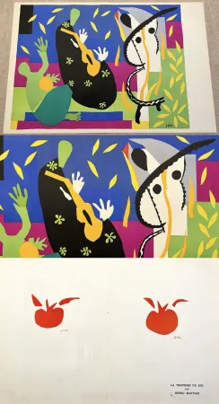 Litografía Matisse - LA TRISTESSE DU ROI. Lithographie (Tirage original de 1952-1953)