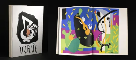 Libro Ilustrado Matisse - LA TRISTESSE DU ROI. VERVE Vol. VII. N° 27-28 (1953) : Chagall, Matisse, Miro, Braque. 34 LITHOGRAPHIES.