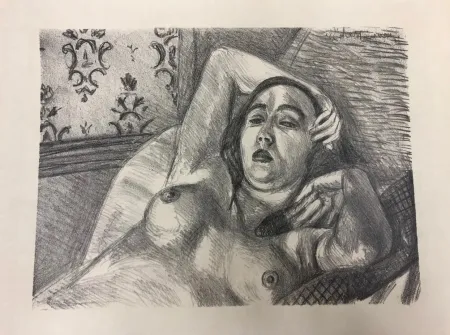 Litografía Matisse - Le repos du modele