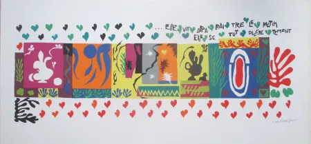 Litografía Matisse - Les Mille et Une Nuits