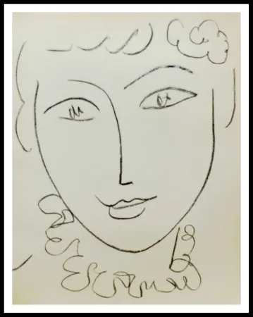Litografía Matisse - Madame de Pompadour