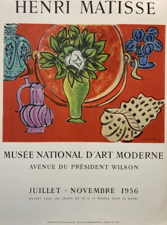 Litografía Matisse - Musée National d'Art Moderne