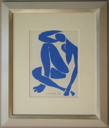 Litografía Matisse - Nu Bleu