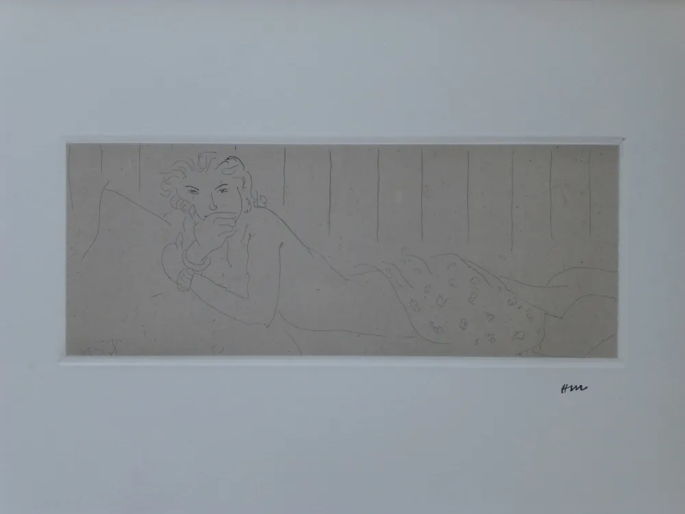 Aguafuerte Matisse - Ouvre gravé volumes I & 2