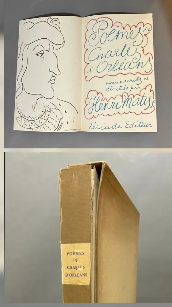 Litografía Matisse - Poèmes de Charles d'Orléans 