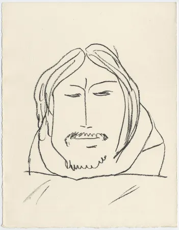 Litografía Matisse - Portrait d'homme esquimau n° 6. 1947 (Pour Une Fête en Cimmérie)