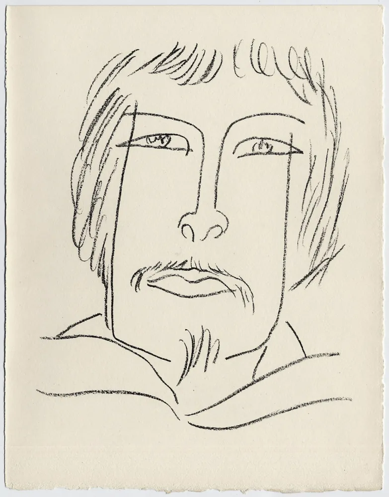 Litografía Matisse - Portrait d'homme esquimau n° 7. 1947 (Pour Une Fête en Cimmérie)