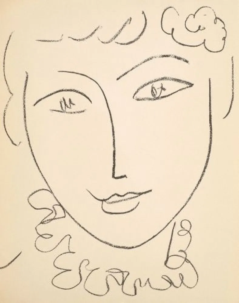 Litografía Matisse - PORTRAITS Avec 