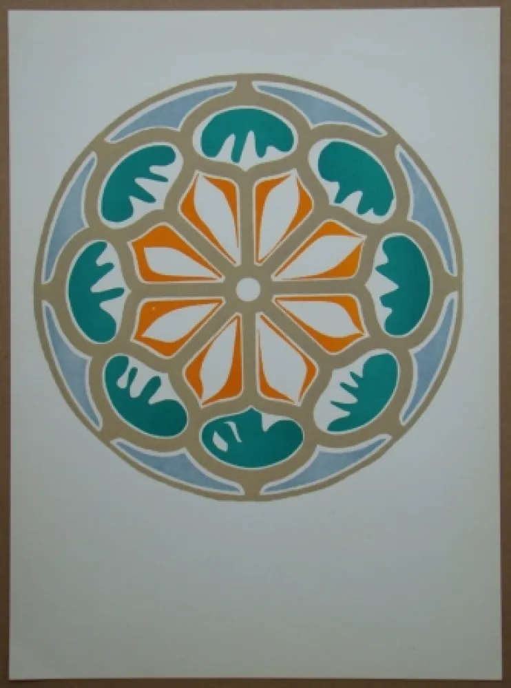 Litografía Matisse - Rosace