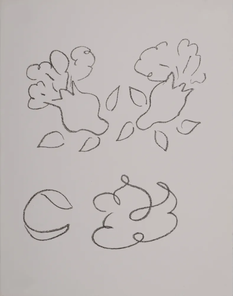 Litografía Matisse - Sketch for la religieuse portugaise, 1972