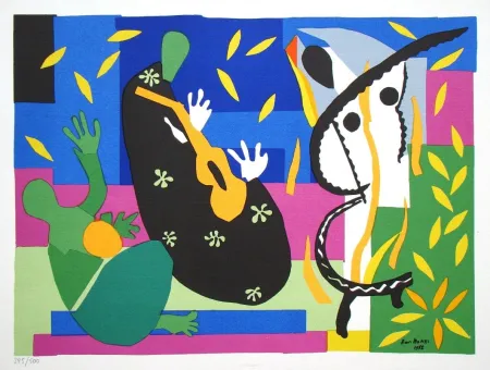 Litografía Matisse - Tristesse du Roi