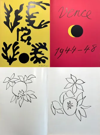 Libro Ilustrado Matisse - VERVE VOL. VI - N° 21-22. VENCE 1944-48 : PEINTURES ET DESSINS DE MATISSE.
