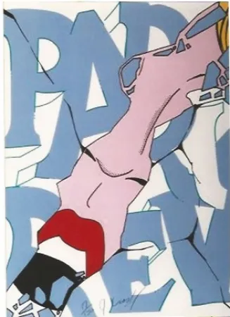 Serigrafía Matos - Paris Review (Scream)