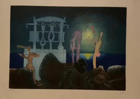 Aguafuerte Y Aguatinta Matta - 2 AM from L'Arc obscur des heures