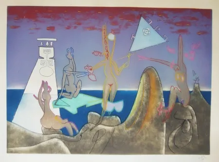 Aguafuerte Matta - 4 a.m.