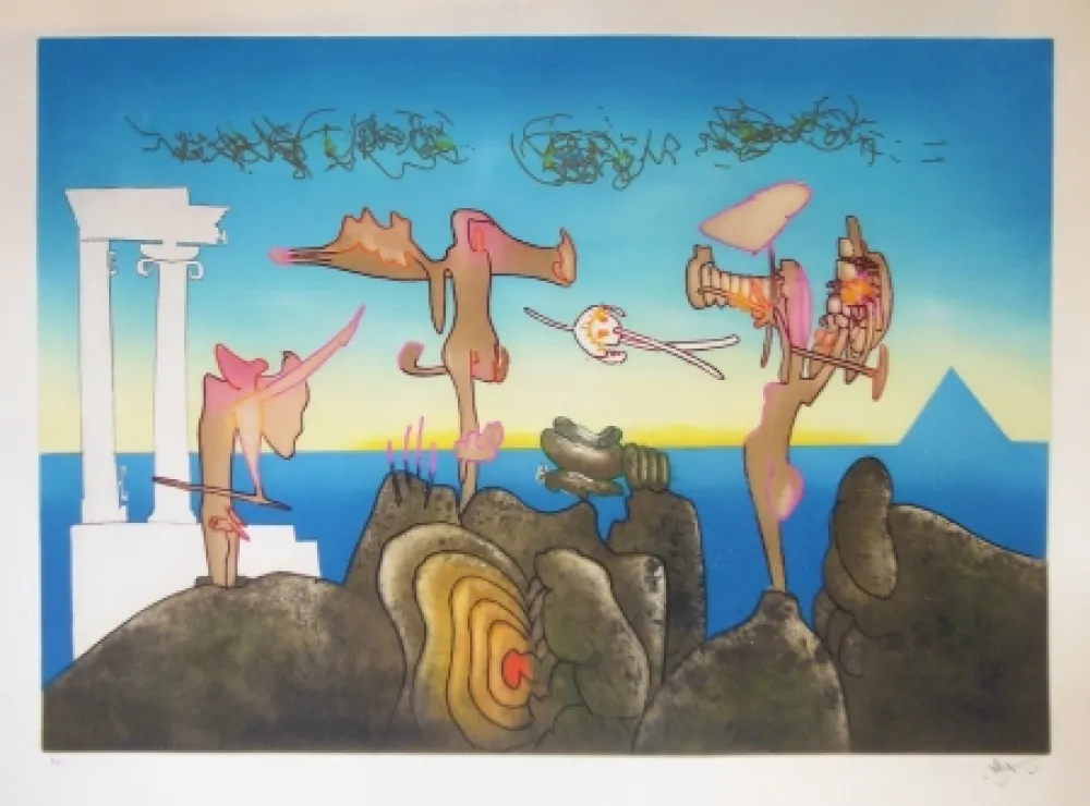 Aguafuerte Matta - 5 a.m