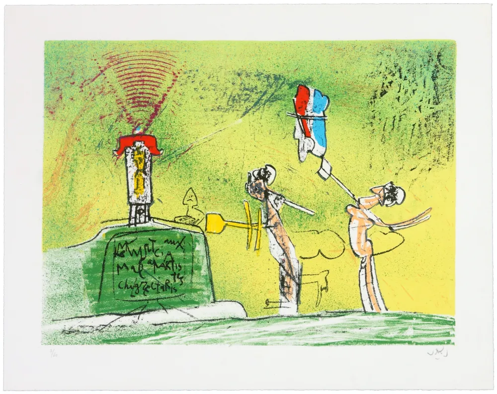 Litografía Matta - All Cosmicstrippers I