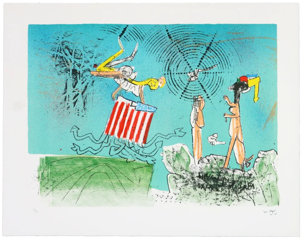 Litografía Matta - All Cosmicstrippers V