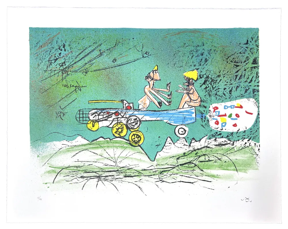 Litografía Matta - All Cosmicstrippers V