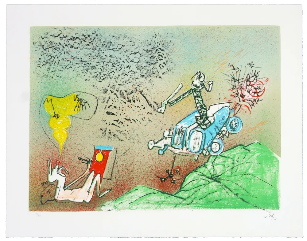 Litografía Matta - All Cosmicstrippers X