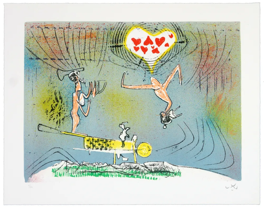 Litografía Matta - All Cosmicstrippers XI