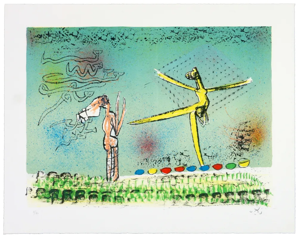 Litografía Matta - All Cosmicstrippers XV